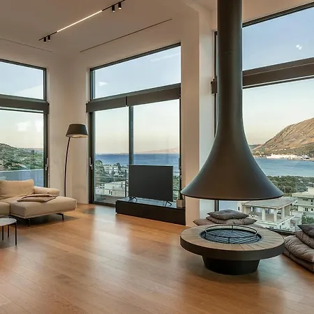 Seametry Luxury Living Penthouse Villa Souda Exterior photo